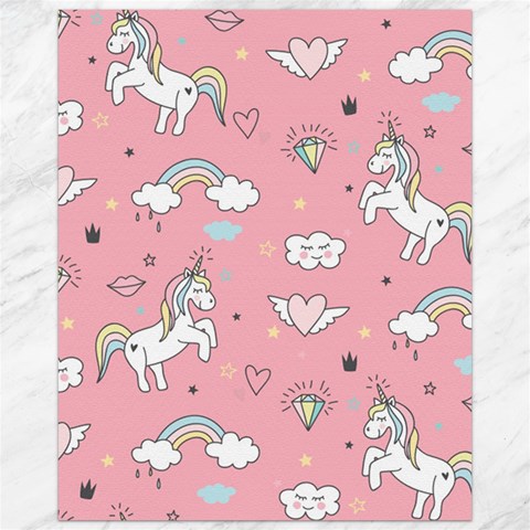 Cute Unicorn Seamless Pattern Canvas 16  x 20  from ArtsNow.com 15.75 x19.29  Canvas - 1