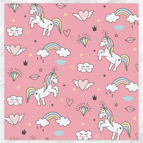 Cute Unicorn Seamless Pattern Canvas 20  x 20  from ArtsNow.com 19 x19.27  Canvas - 1
