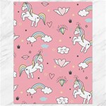 Cute Unicorn Seamless Pattern Canvas 18  x 24 