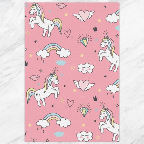 Cute Unicorn Seamless Pattern Canvas 20  x 30  from ArtsNow.com 19.62 x28.9  Canvas - 1