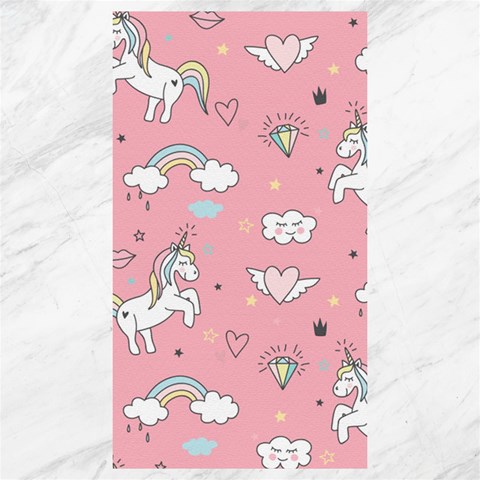 Cute Unicorn Seamless Pattern Canvas 40  x 72  from ArtsNow.com 39.28 x69.23  Canvas - 1