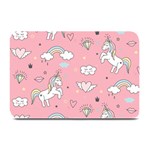 Cute Unicorn Seamless Pattern Plate Mats