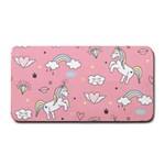 Cute Unicorn Seamless Pattern Medium Bar Mat