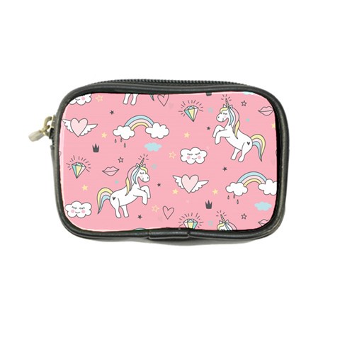Cute Unicorn Seamless Pattern Coin Purse from ArtsNow.com Front