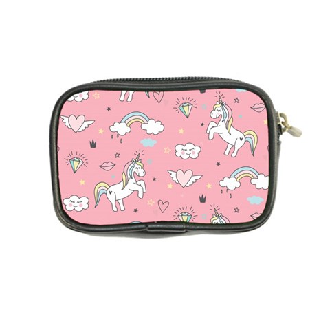 Cute Unicorn Seamless Pattern Coin Purse from ArtsNow.com Back