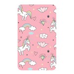 Cute Unicorn Seamless Pattern Memory Card Reader (Rectangular)