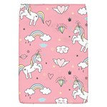 Cute Unicorn Seamless Pattern Removable Flap Cover (S)