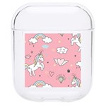 Cute Unicorn Seamless Pattern Hard PC AirPods 1/2 Case