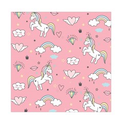 Cute Unicorn Seamless Pattern Duvet Cover Double Side (Full/ Double Size) from ArtsNow.com Front