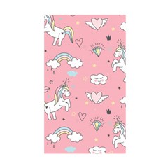 Cute Unicorn Seamless Pattern Duvet Cover Double Side (Single Size) from ArtsNow.com Back