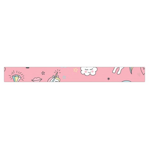 Cute Unicorn Seamless Pattern Zipper Medium Tote Bag from ArtsNow.com Strap