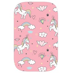 Cute Unicorn Seamless Pattern Waist Pouch (Small) from ArtsNow.com Front