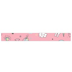 Cute Unicorn Seamless Pattern Waist Pouch (Small) from ArtsNow.com Bottom