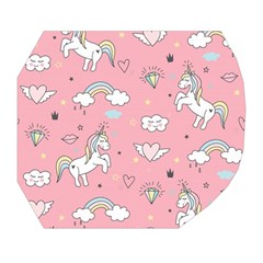Cute Unicorn Seamless Pattern Belt Pouch Bag (Small) from ArtsNow.com Tape