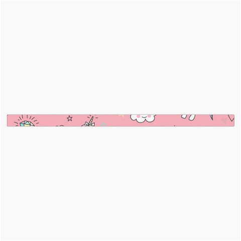 Cute Unicorn Seamless Pattern Roll Up Canvas Pencil Holder (S) from ArtsNow.com Strap