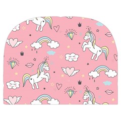 Cute Unicorn Seamless Pattern Make Up Case (Medium) from ArtsNow.com Back