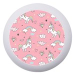 Cute Unicorn Seamless Pattern Dento Box with Mirror