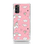 Cute Unicorn Seamless Pattern Samsung Galaxy S20 6.2 Inch TPU UV Case
