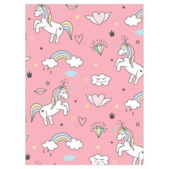 Cute Unicorn Seamless Pattern Playing Cards Single Design (Rectangle) with Custom Box from ArtsNow.com Card