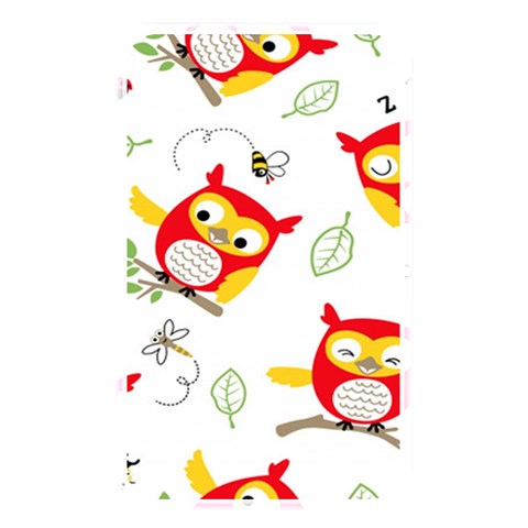 Seamless Pattern Vector Owl Cartoon With Bugs Memory Card Reader (Rectangular) from ArtsNow.com Front