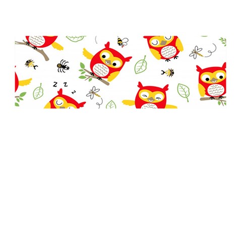 Seamless Pattern Vector Owl Cartoon With Bugs Memory Card Reader (Stick) from ArtsNow.com Front