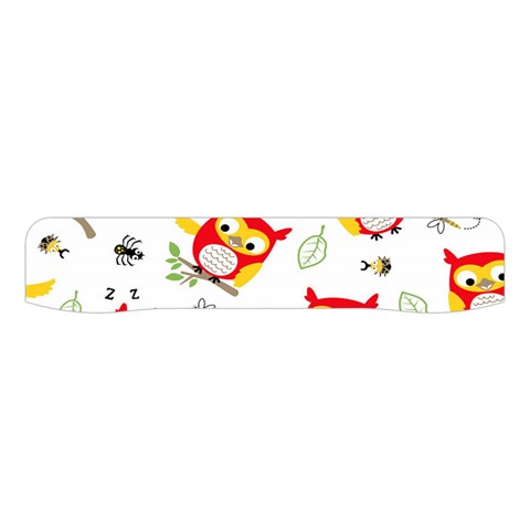 Seamless Pattern Vector Owl Cartoon With Bugs Women s Button Up Vest from ArtsNow.com Neckline