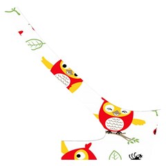 Seamless Pattern Vector Owl Cartoon With Bugs Cross Back Hipster Bikini Set from ArtsNow.com Back Right