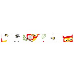Seamless Pattern Vector Owl Cartoon With Bugs Waist Pouch (Small) from ArtsNow.com Bottom