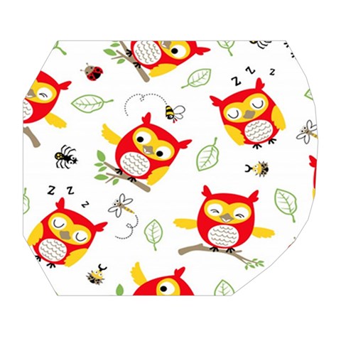 Seamless Pattern Vector Owl Cartoon With Bugs Belt Pouch Bag (Small) from ArtsNow.com Tape