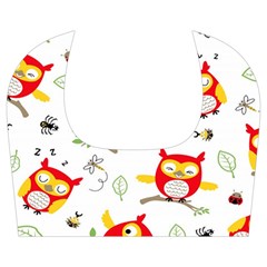 Seamless Pattern Vector Owl Cartoon With Bugs Kids  Midi Sailor Dress from ArtsNow.com Collar