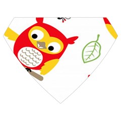 Seamless Pattern Vector Owl Cartoon With Bugs Kids  Midi Sailor Dress from ArtsNow.com Necktie Sticker
