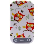 Seamless Pattern Vector Owl Cartoon With Bugs Sterilizers