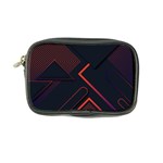 Gradient Geometric Shapes Dark Background Design Coin Purse