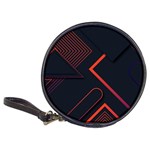 Gradient Geometric Shapes Dark Background Design Classic 20-CD Wallets