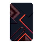 Gradient Geometric Shapes Dark Background Design Memory Card Reader (Rectangular)