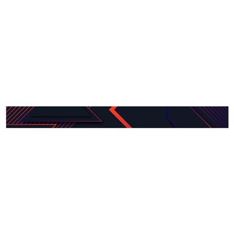 Gradient Geometric Shapes Dark Background Design Cross Back Hipster Bikini Set from ArtsNow.com Waistband