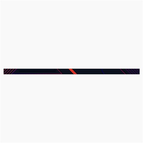 Gradient Geometric Shapes Dark Background Design Roll Up Canvas Pencil Holder (M) from ArtsNow.com Strap