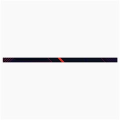 Gradient Geometric Shapes Dark Background Design Roll Up Canvas Pencil Holder (M) from ArtsNow.com Strap