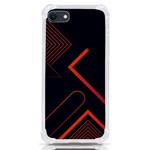 Gradient Geometric Shapes Dark Background Design iPhone SE