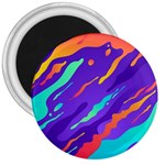 Multicolored Abstract Background 3  Magnets