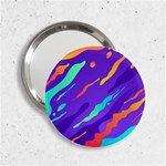 Multicolored Abstract Background 2.25  Handbag Mirrors