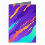 Multicolored Abstract Background Greeting Card