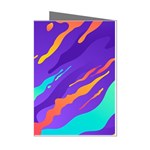 Multicolored Abstract Background Mini Greeting Cards (Pkg of 8)
