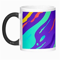 Multicolored Abstract Background Morph Mug from ArtsNow.com Left