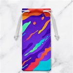 Multicolored Abstract Background Jewelry Bag