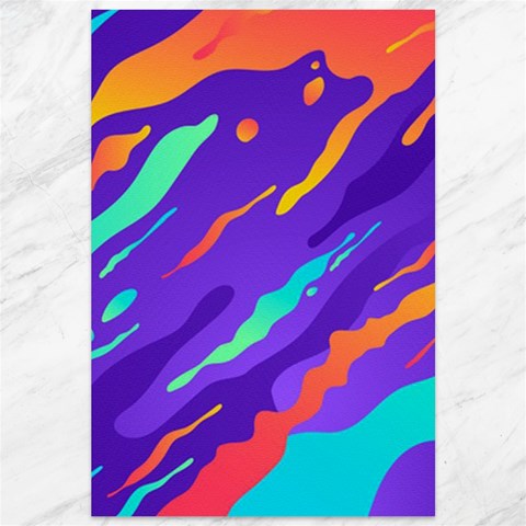 Multicolored Abstract Background Canvas 12  x 18  from ArtsNow.com 11.88 x17.36  Canvas - 1