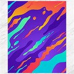 Multicolored Abstract Background Canvas 16  x 20 
