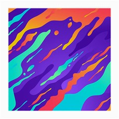 Multicolored Abstract Background Medium Glasses Cloth (2 Sides) from ArtsNow.com Back