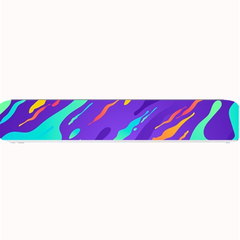 Multicolored Abstract Background Small Bar Mat from ArtsNow.com 24 x4  Bar Mat