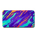 Multicolored Abstract Background Medium Bar Mat